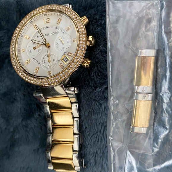 Michael Kors watch gold and silver - Picture 5 of 5